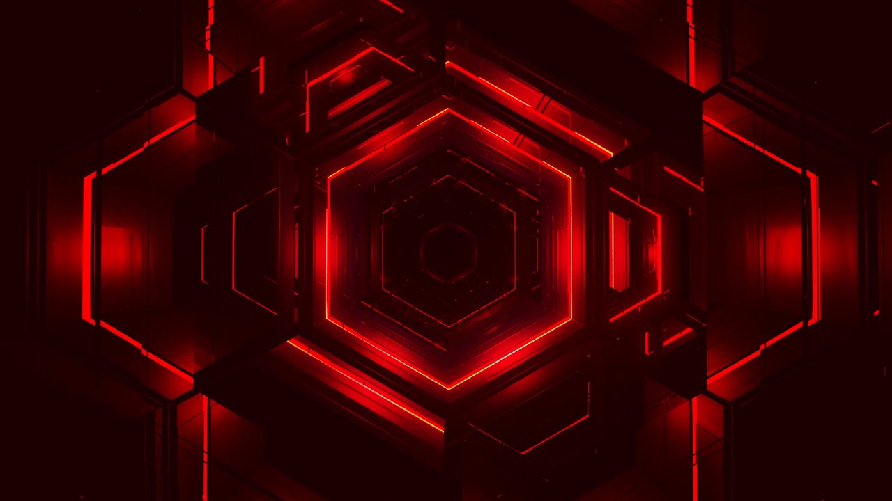4K Sci-Fi Neon Tunnel VJ Motion Background || Neon Light Tunnel Free VJ Loops || 4K VJ Loops