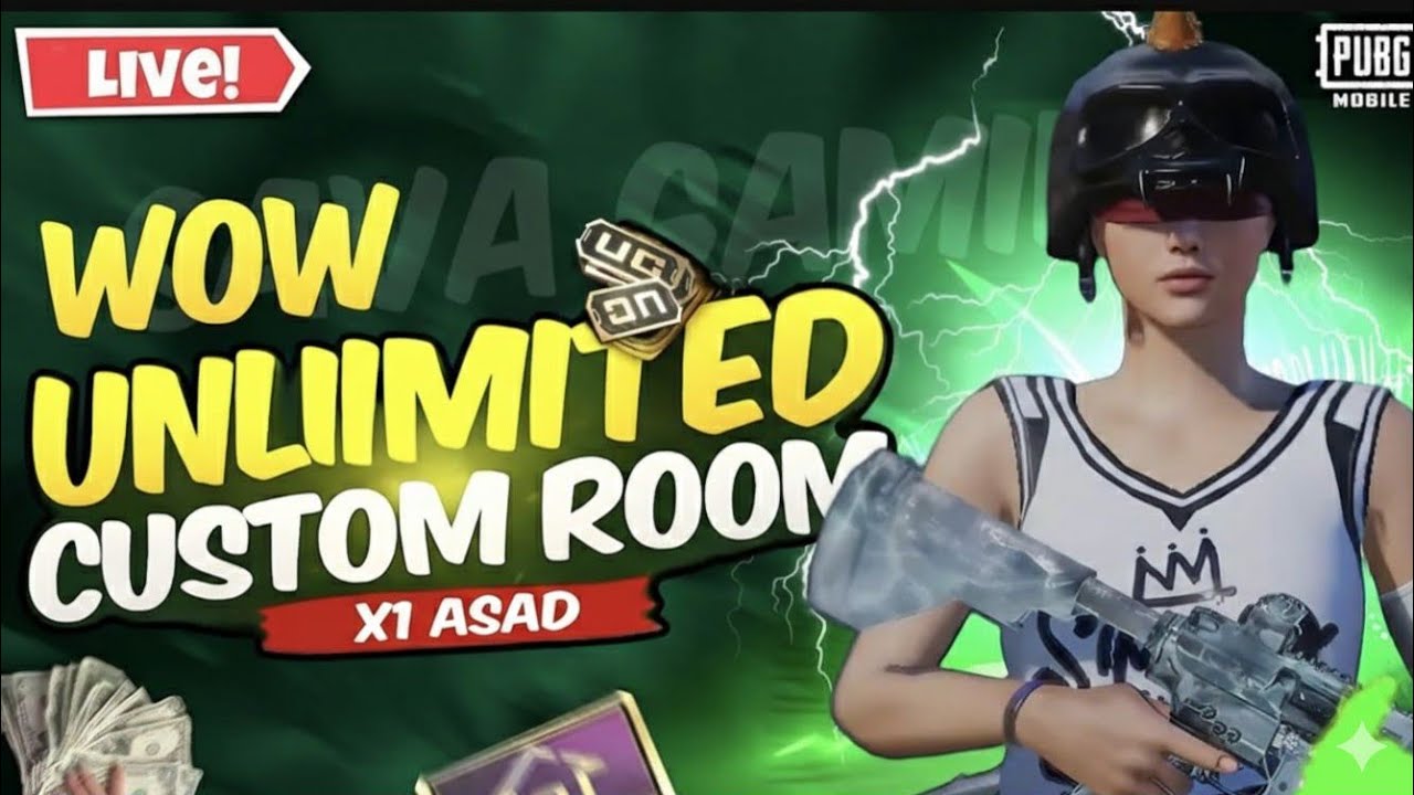 PUBG + WOW CUSTOM ROOMS! (Live) – JOIN & PLAY!**  #pubgmobile