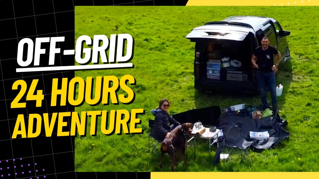 Unleashing Adventure: 24 Hours Off-Grid in Our Nissan Elgrand E51 Camper Van!