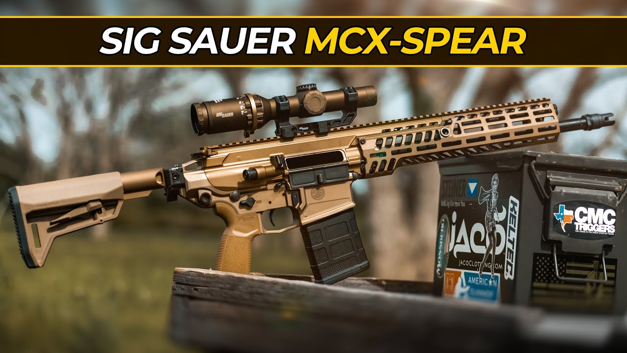 Обзор Sig Sauer MCX Spear: лучшая новая боевая винтовка?