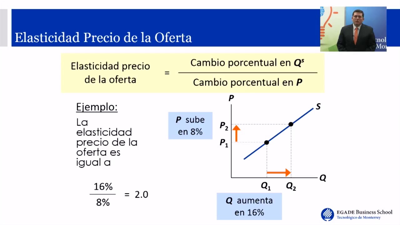 13. Elasticidad precio de la oferta