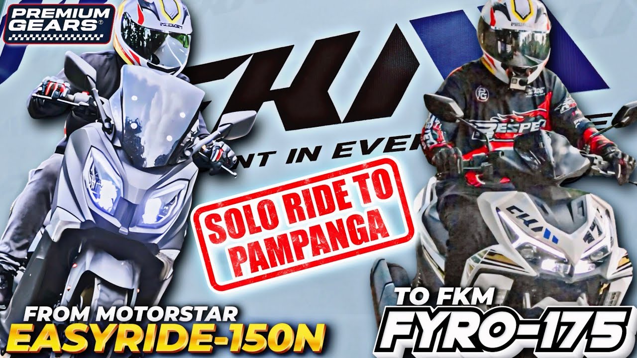 BAGONG MOTOR! - From ER150N to FKM FYRO-175 | Solo Ride to San Simon Pampanga!