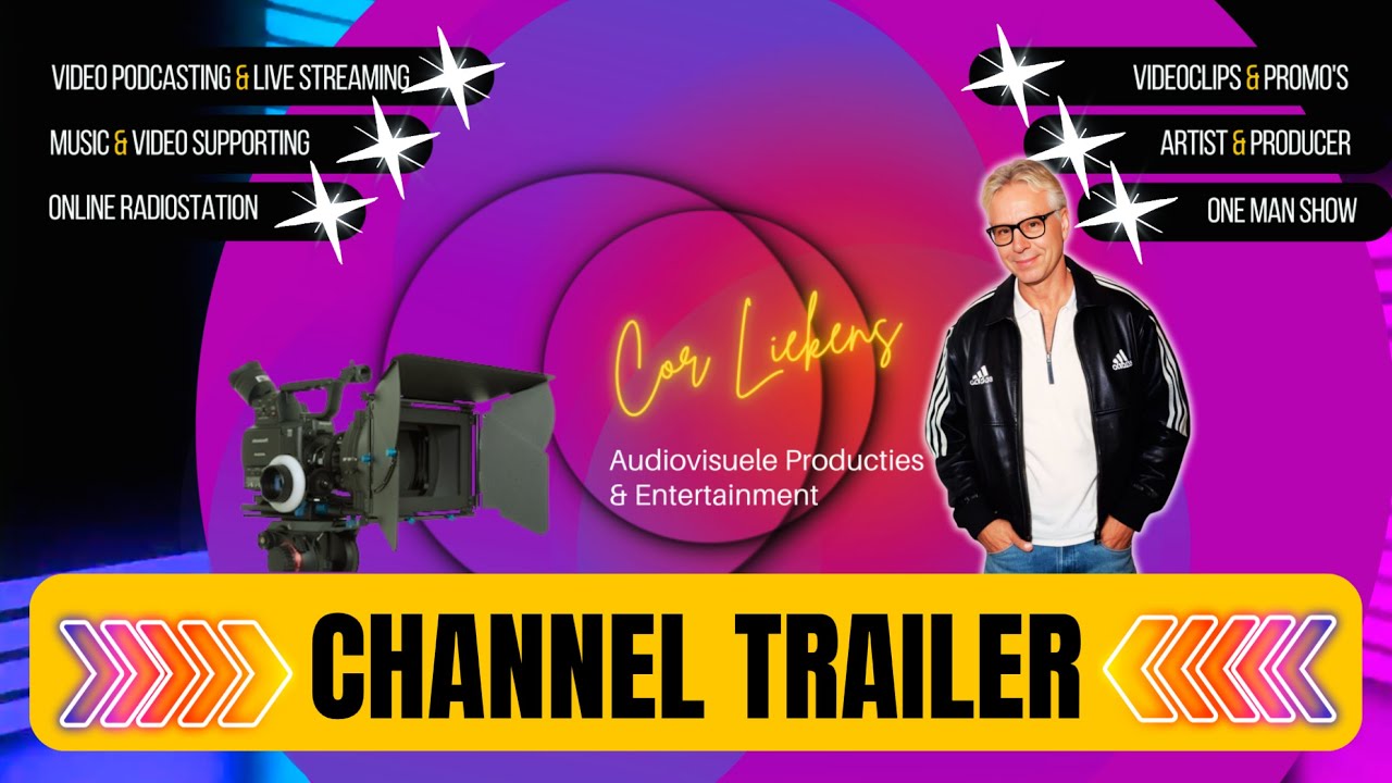 Channel Trailer  - Cor Liekens YouTube