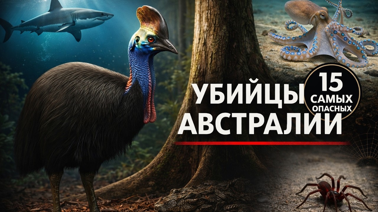 15 Самых Опасных Животных Австралии — Хищники, Которых Лучше Не Встречать