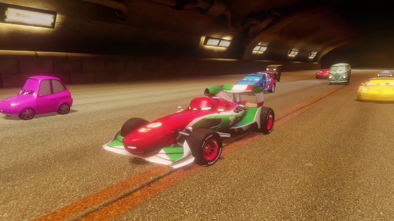 Cars 2 The Video Game | Lightning McQueen is racing around the world of 9 laps | Squad Series