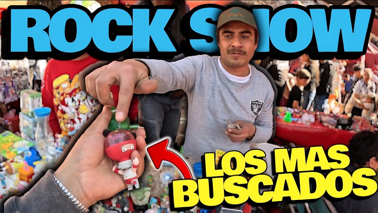 Buscando LOS JUGUETES MAS RAROS visite el puesto MAS FAMOSO del ROCK SHOW #swapmeet #KND #zbots