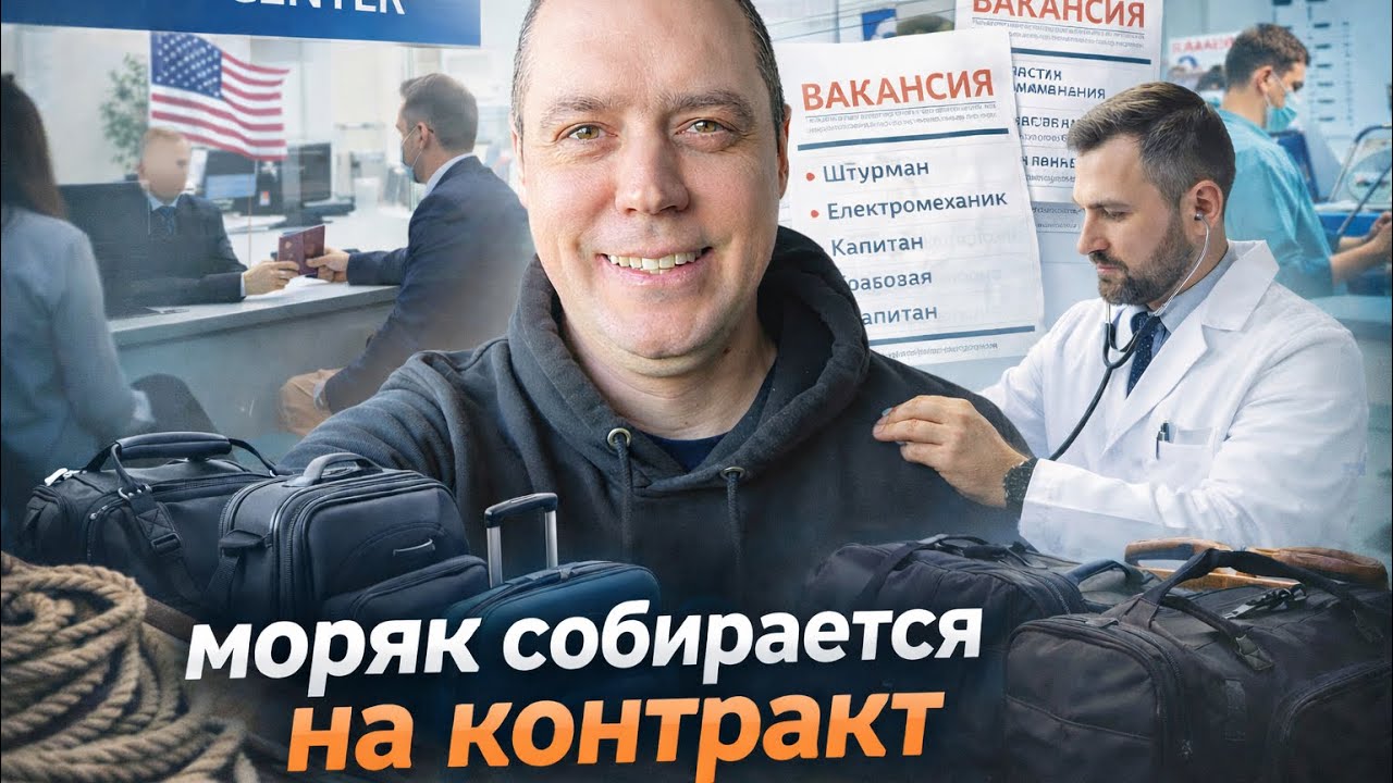 Моряк готовится на контракт