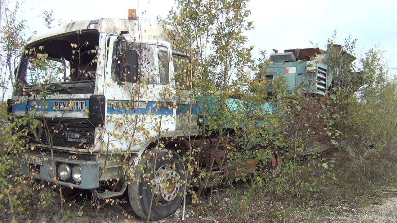 EPAVE d'un camion Renault G R340