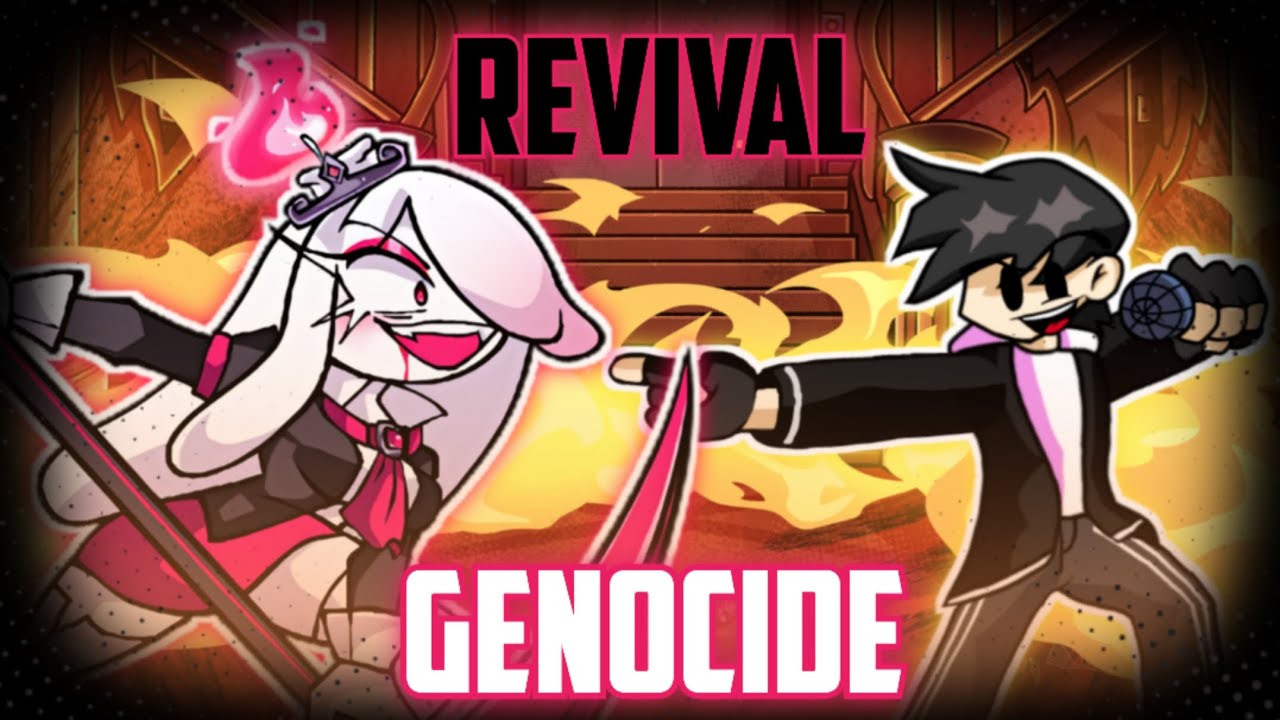 Genocide Revival cover(But Aori Trastornada vs Chafapain). - Friday night funkin'.