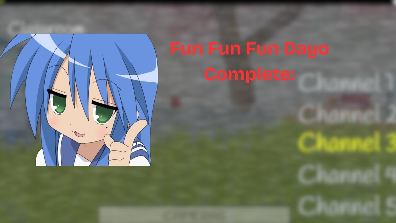 Fun Fun Fun Dayo Mode Complete - Lucky Star CN