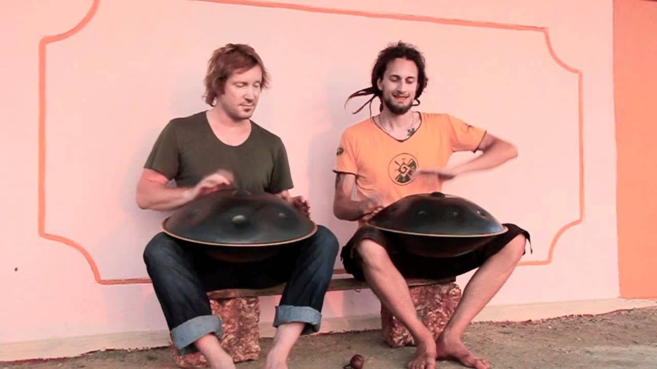 The Hang Drum Project -  James & Daniel in Arambol.