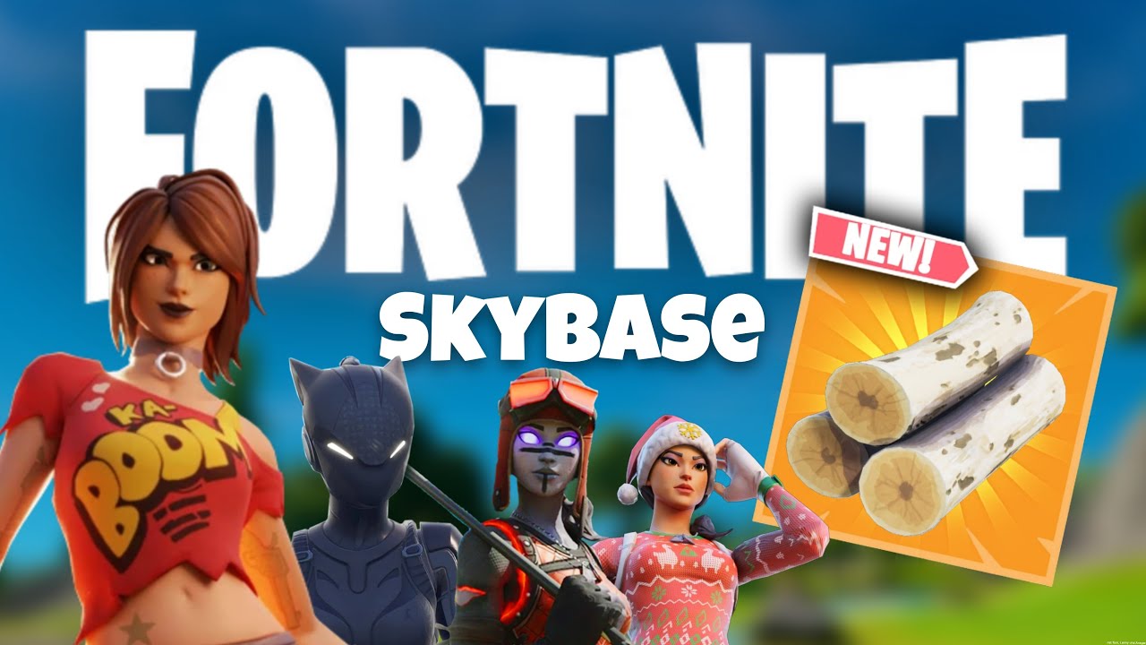 Skybase mit den Jungs | Fortnite | German