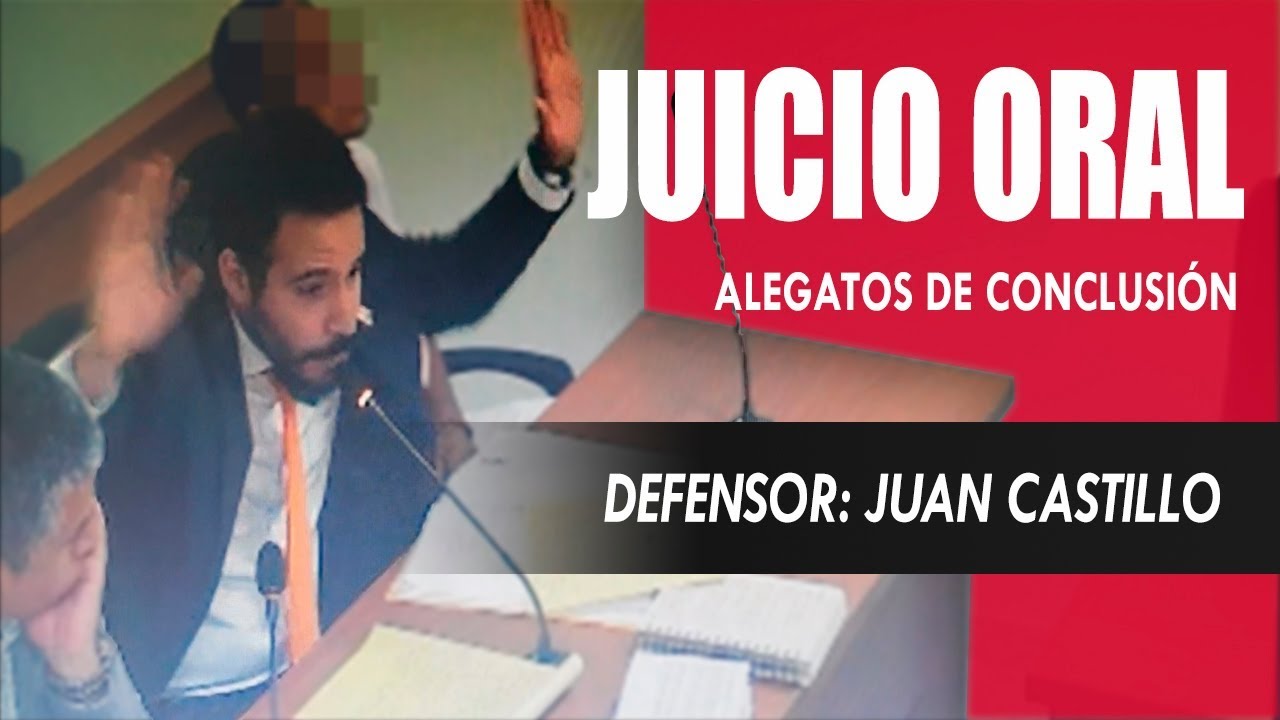 Juicio oral penal ALEGATOS DE CONCLUSION ACTO SEXUAL CON MENOR DE 14 AGRAVADO colombia