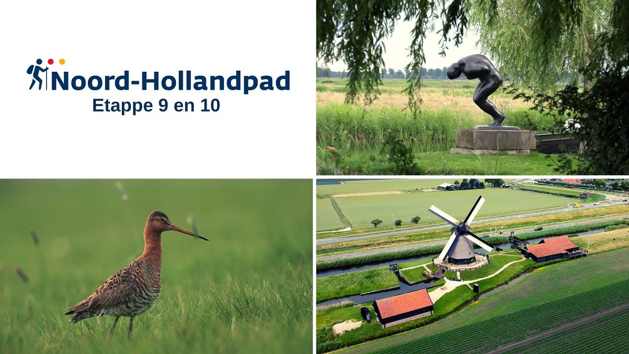 Kronkelende boerenlandpaden en verrassende kunst: Wandel etappe 9 & 10 van het Noord-Hollandpad!
