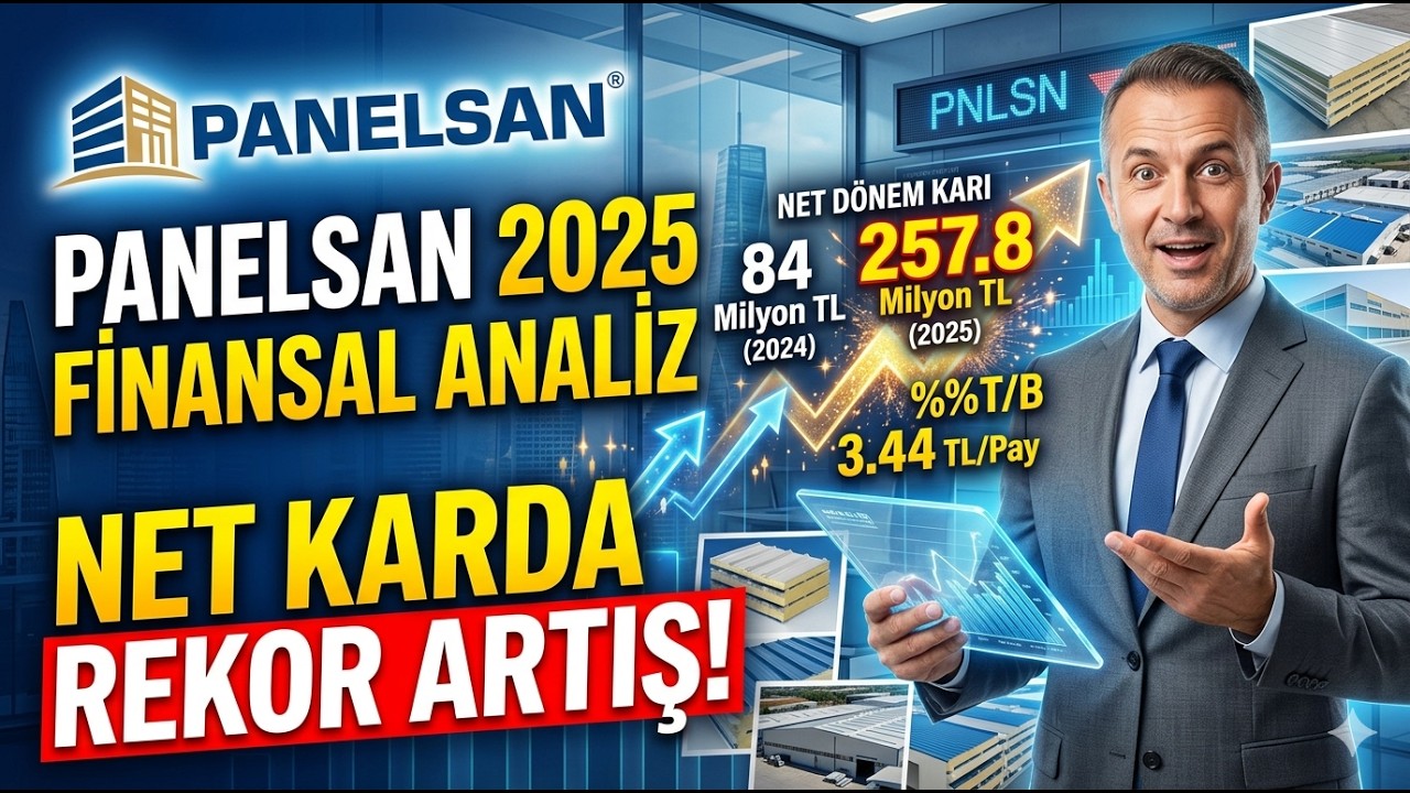 PNLSN 2025 4&Ccedil; Bilan&ccedil;o Analizi | Panelsan&rsquo;ın Karını Arsa ve Borsa Katladı