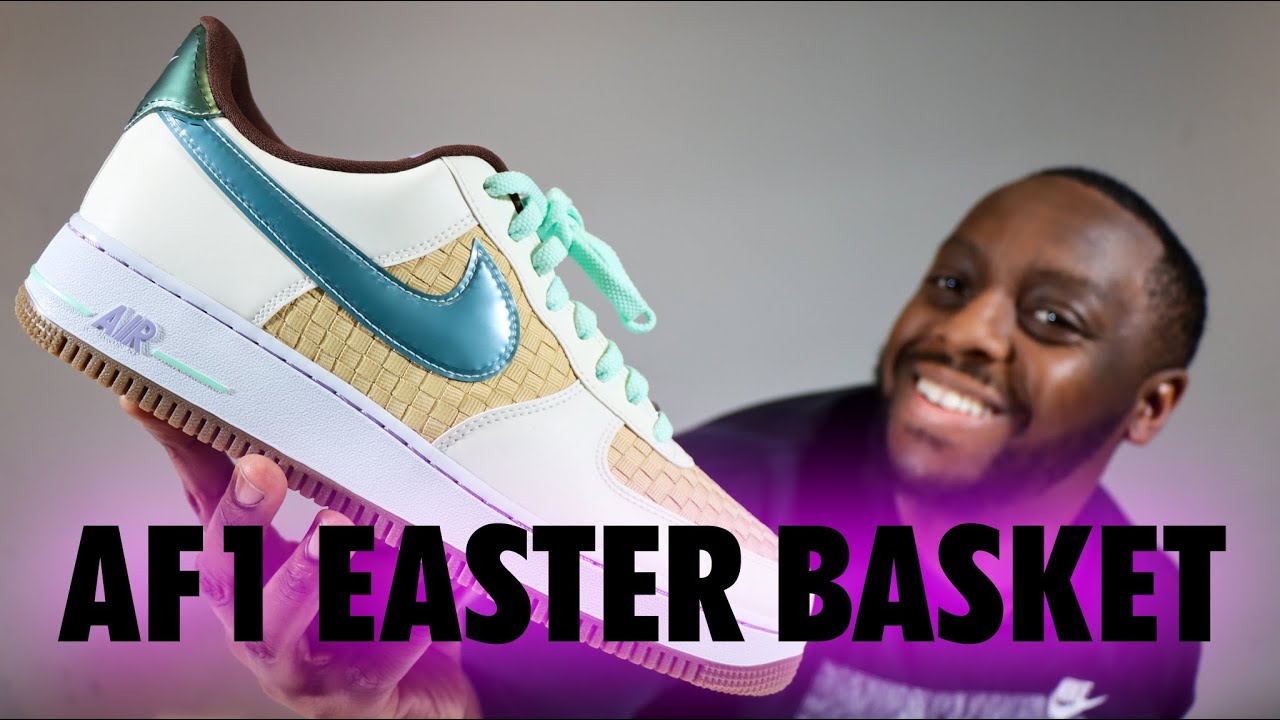 Nike Air Force 1 Easter Basket 2025 On Foot Review QuickSchopes 811 Schopes IB5722 100