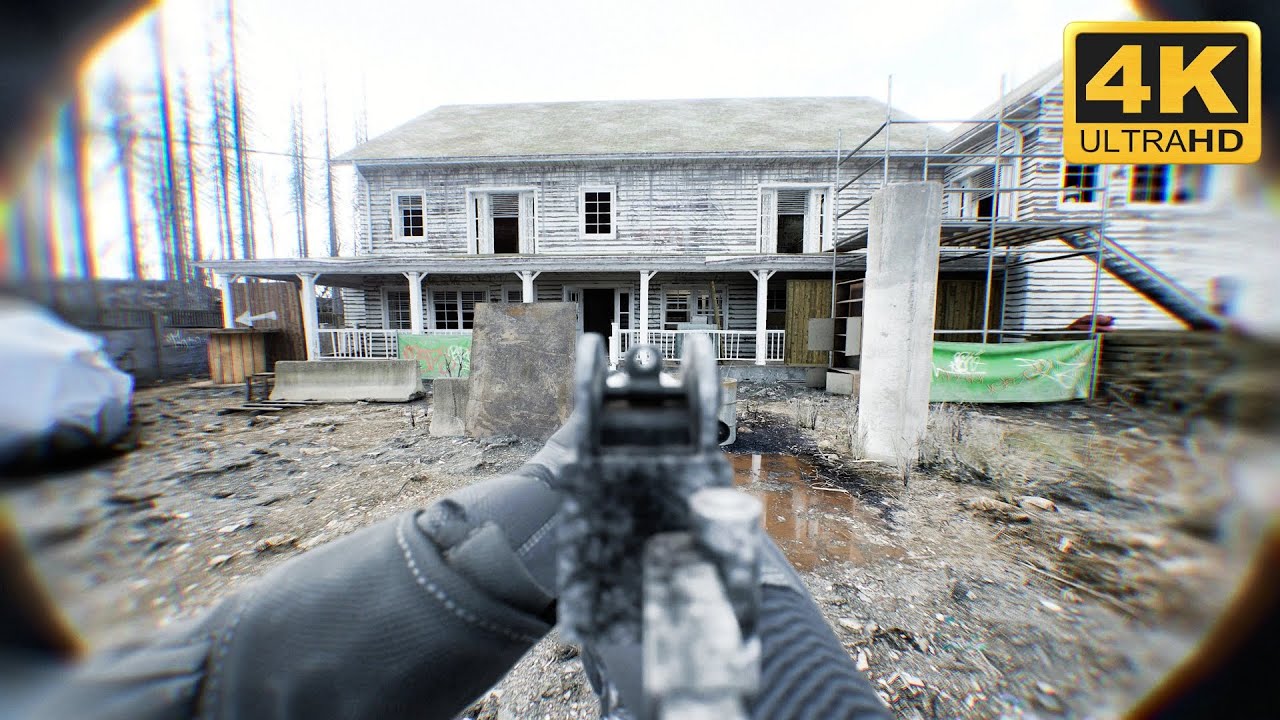 Bodycam - Public Pool & Worn House | TDM Multiplayer | PC Gameplay [4K UHD 60FPS]