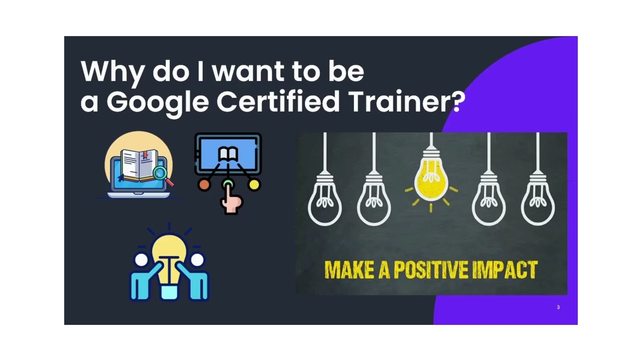 Google Certified Trainer Application Video (Sang Hee Kim)
