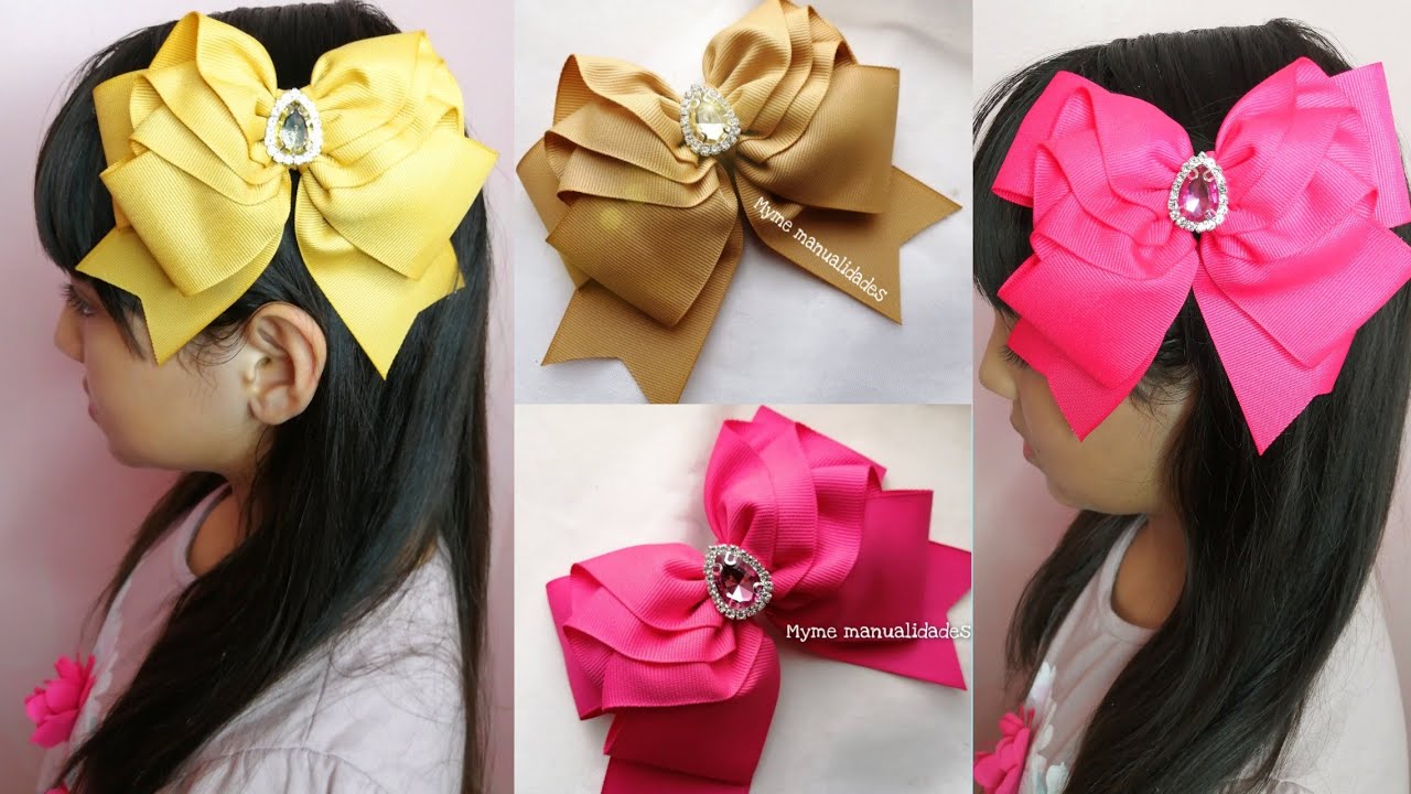 MOÑOS ELEGANTES PARA NIÑAS - laços