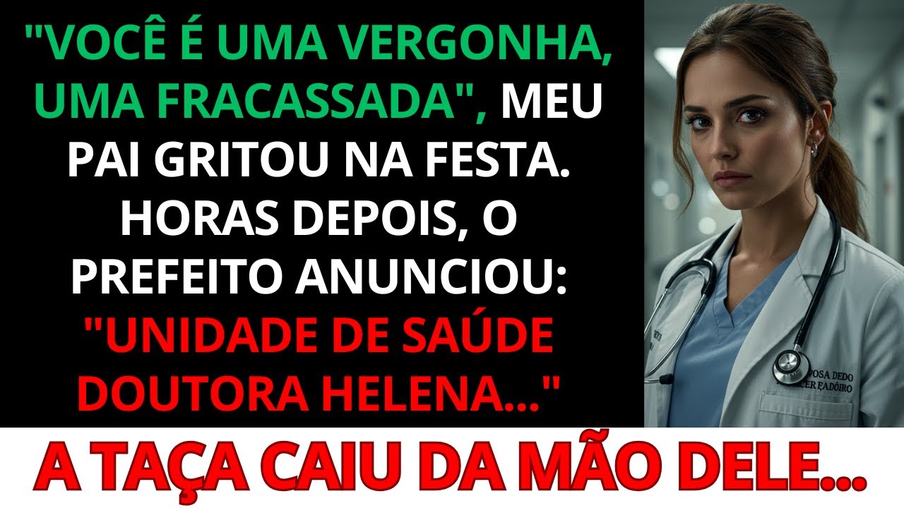 Meu pai me expulsou da festa de família — horas depois, o prefeito anunciou a homenagem em meu nome.