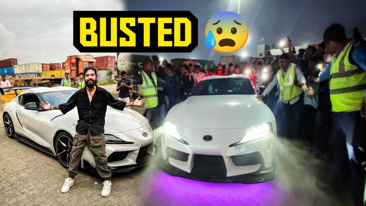 Apni New Supercar Supra Mk5 Ki Delivery Mai Ye Kya Hogaya 😰 Busted