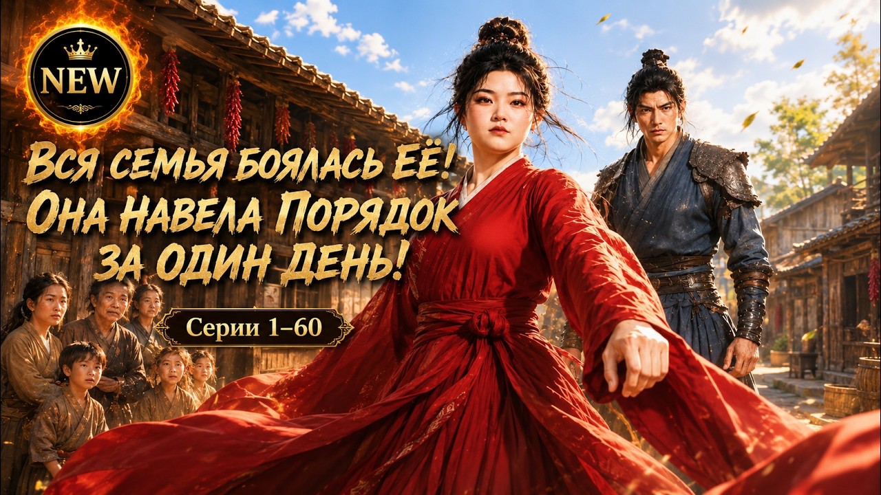 🔥 HOT! Суровая Жена Входит в Дом 1-60 серии | Дочь Мясника Навела Порядок 💥👊
