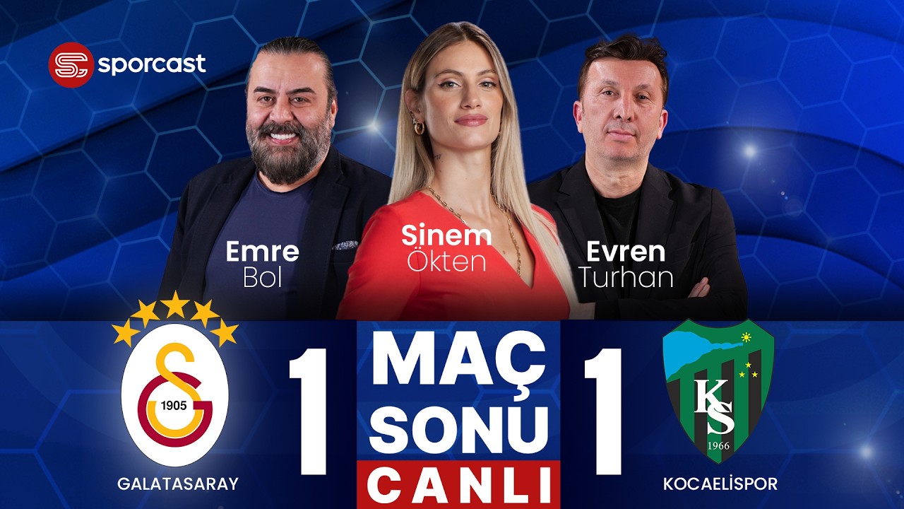 #CANLI | Galatasaray - Kocaelispor Ma&ccedil; Sonu | Sinem &Ouml;kten & Emre Bol & Evren Turhan