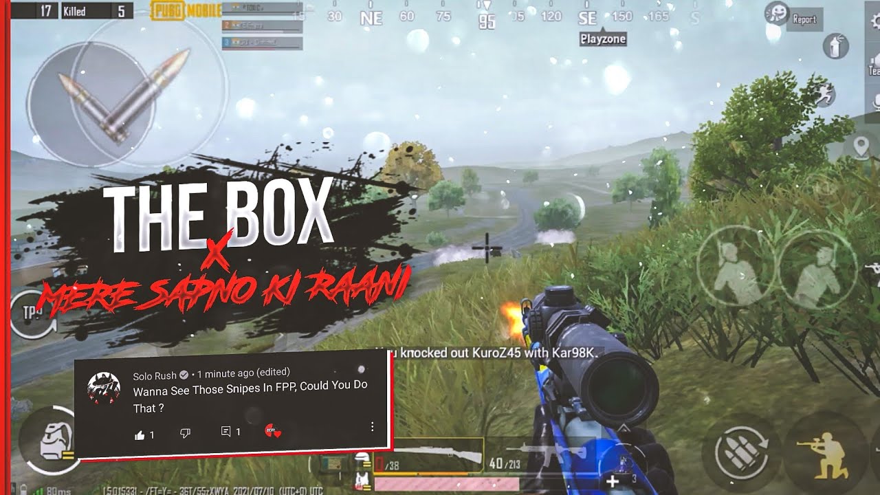@SoloRush03 Challenged me to do this🔥👿| FPP MONTAGE🖤| slayDEVIL