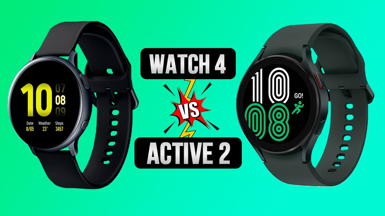 Galaxy Watch 4 vs Active 2