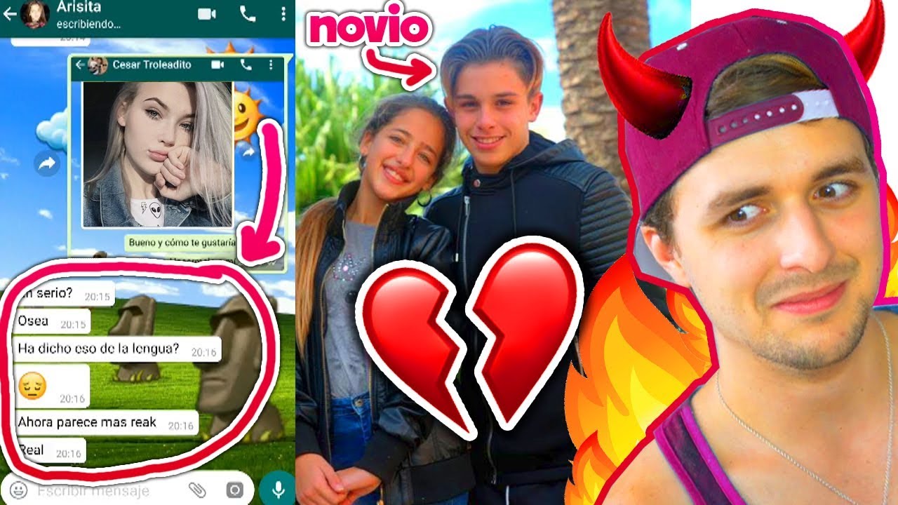 Troleo A MI HERMANA 😂 para que ROMPAN 💔 con su novio