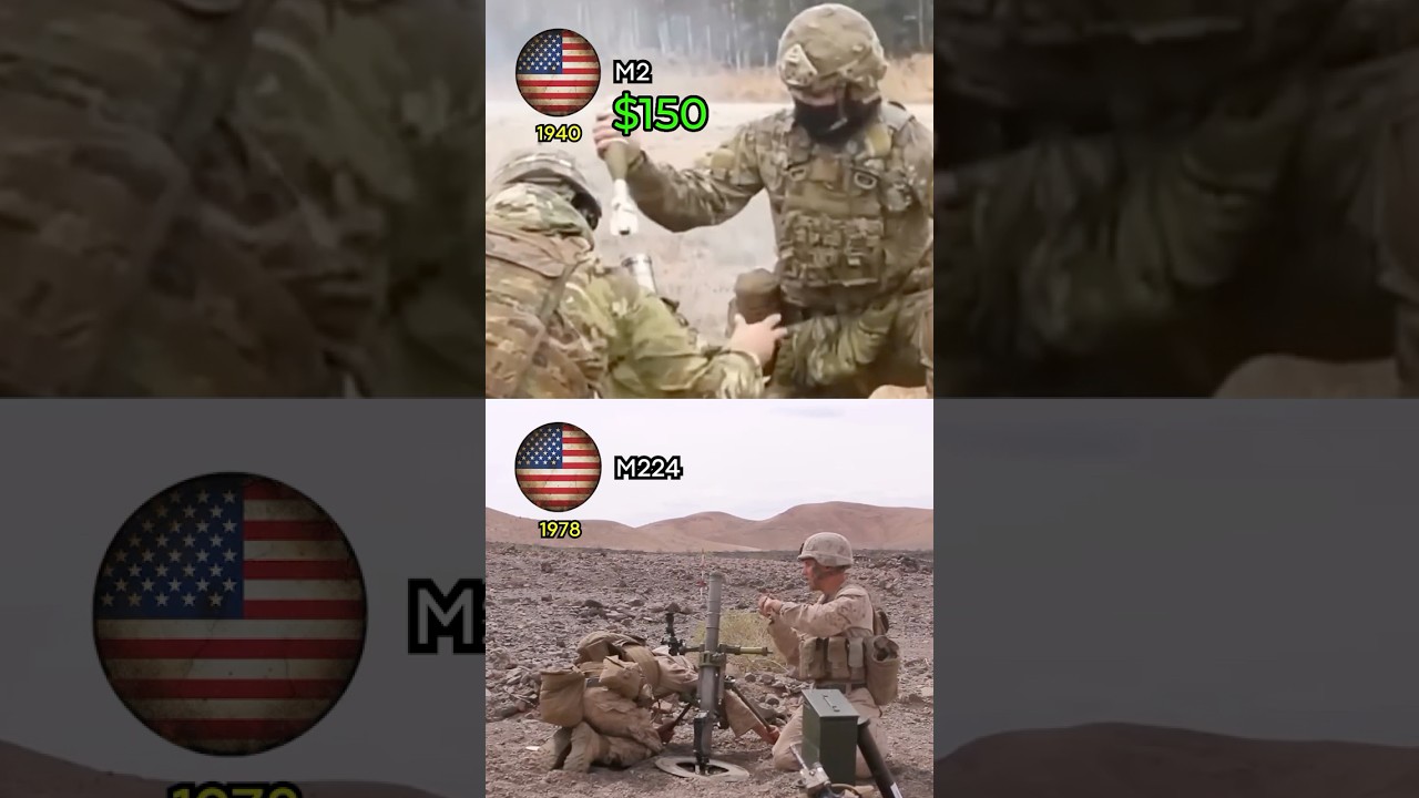 Эволюция американских минометов | M2 против M224