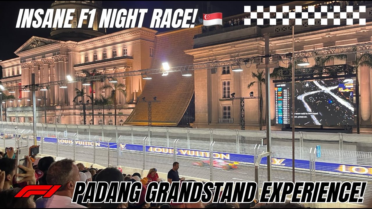 PENGALAMAN NONTON F1 SINGAPORE GP 2025 dari PADANG GRANDSTAND!
