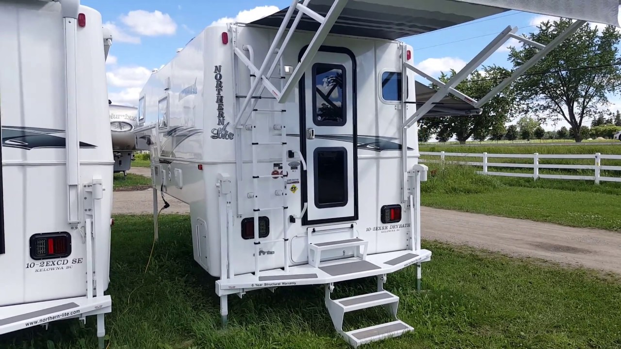 2017 Northern Lite 10'2 EX RR Dry Bath Truck Camper @ Camp-Out RV in Stratford