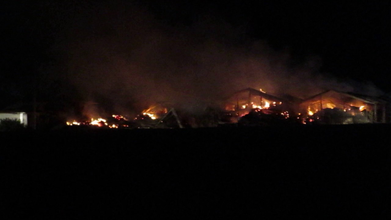 20.06.2017 Gro&szlig;brand in 89346 Anhofen / Bibertal Abbrannt