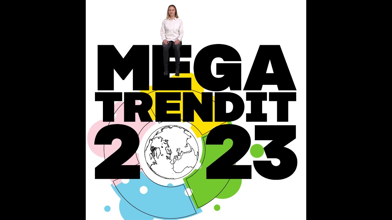 Megatrendit 2023 kahdessa minuutissa