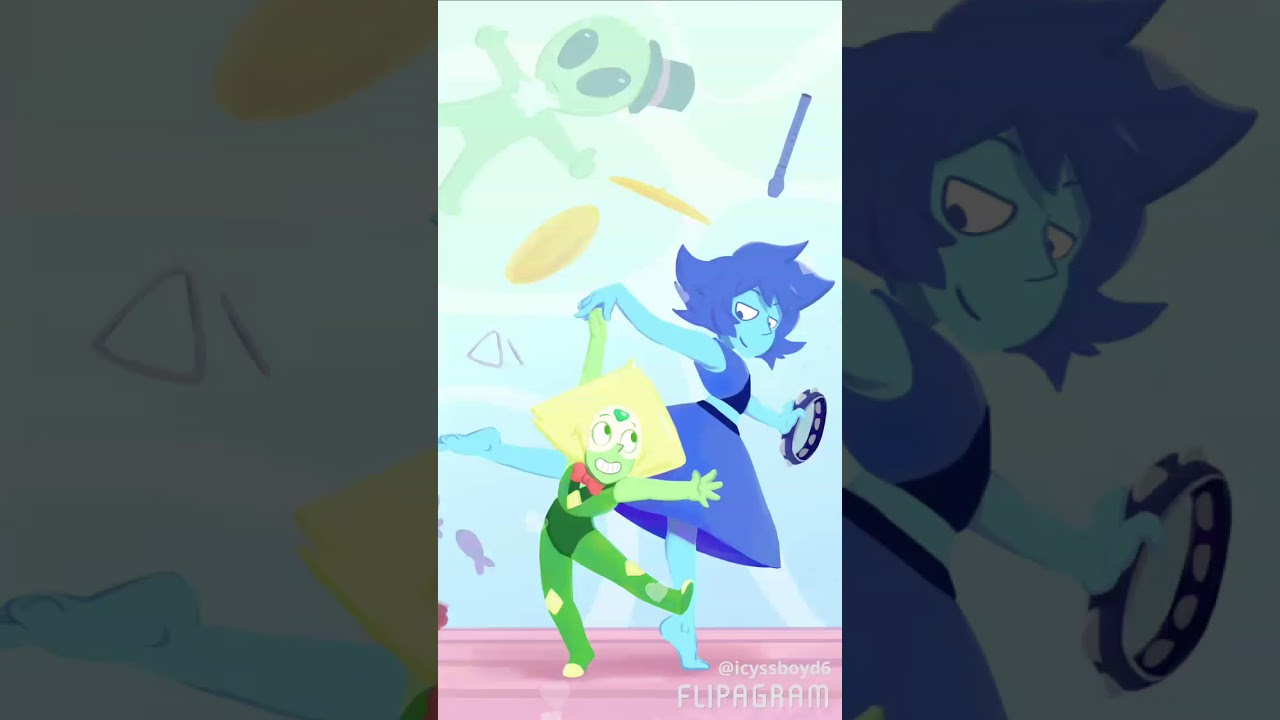 Lapis and peridot love #su
