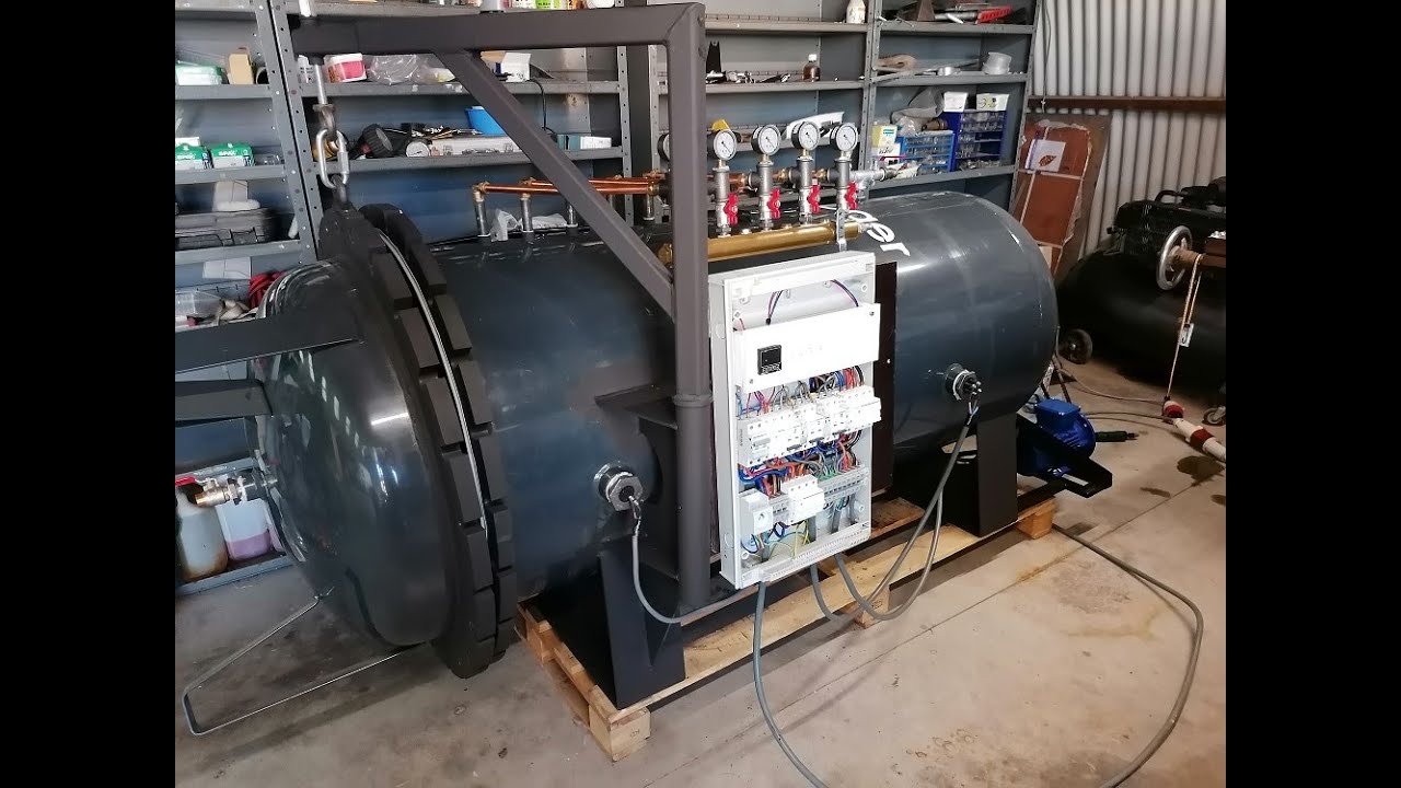 Home made autoclave for carbon prepreg how its build .