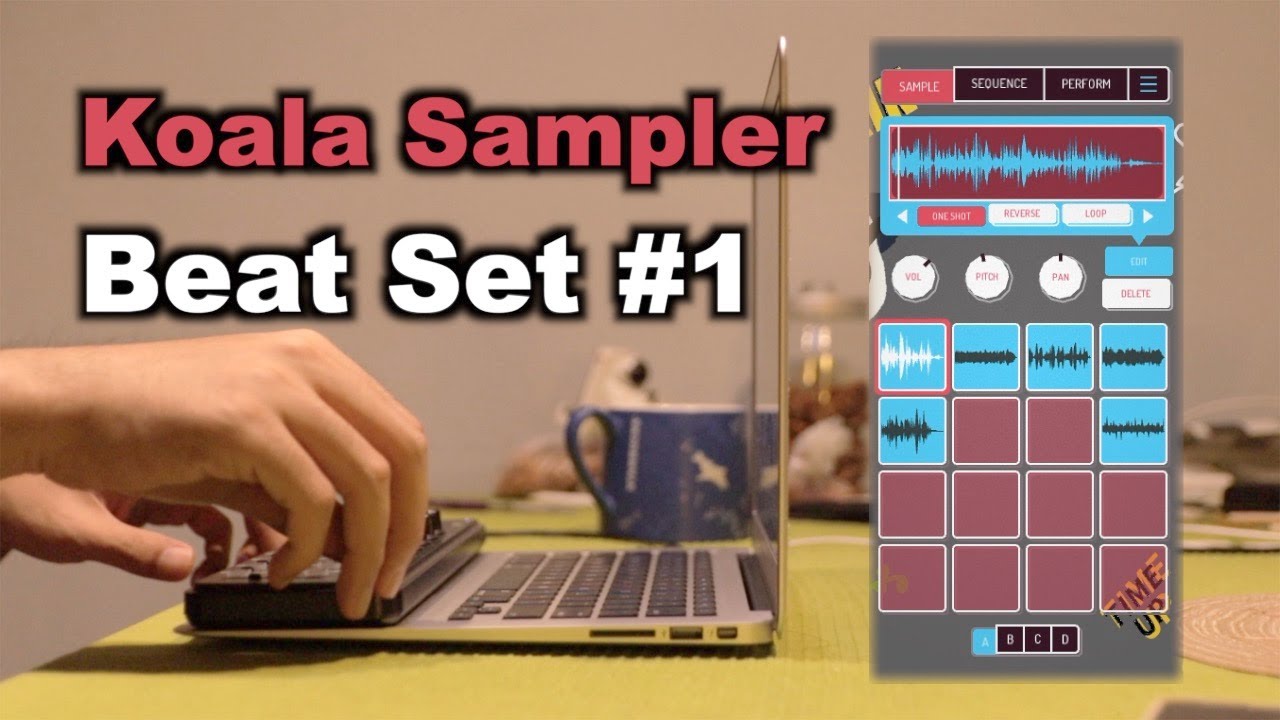 Beat Set #1 on Koala Sampler (cooked in GarageBand) | GAS Therapy #23