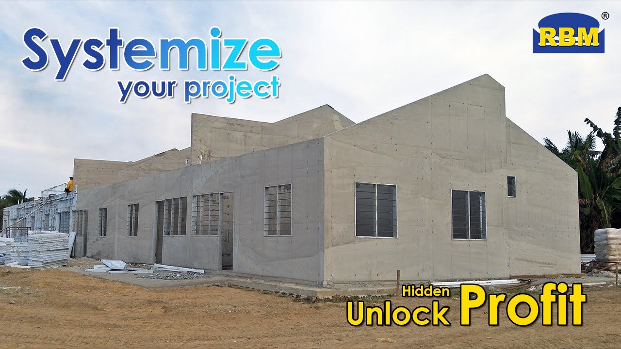 Latest Technology For Fast Concrete Housing | RBM Building System