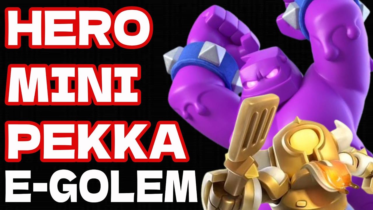 Я выиграл Гранд-челлендж с мини-Пеккой из игры Egolem Hero.
