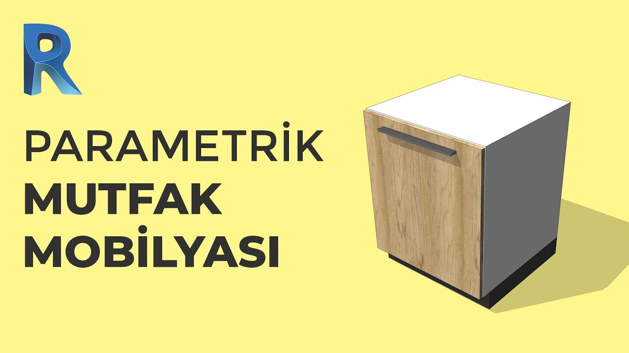 Parametrik Mutfak Mobilyası | Revit Modelleme