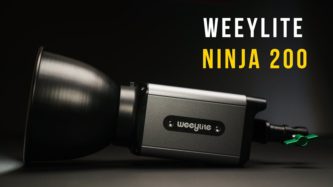 Weeylite Ninja 200 - Tiny yet Powerful Studio Light