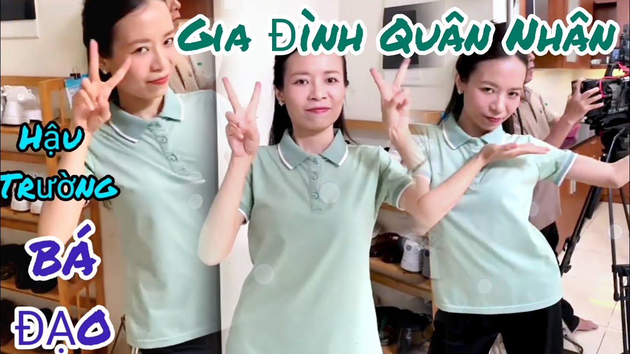 Hậu Trường Kh&aacute;nh Ng&acirc;n Quay Phim| Gia Đ&igrave;nh Qu&acirc;n Nh&acirc;n #khanhngandienvien