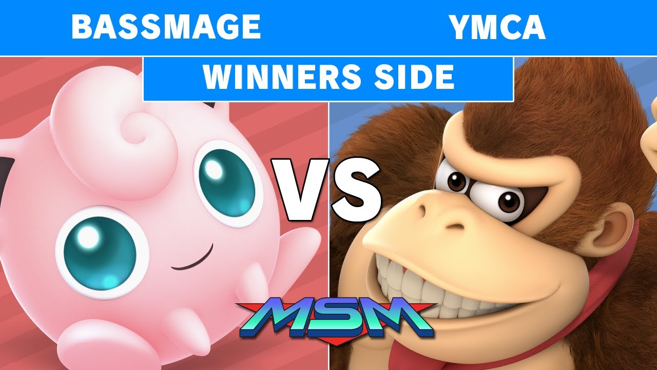 MSM 195 Bassmage (Jigglypuff) vs YMCA (Donkey Kong) Winners Pools - Smash Ultimate