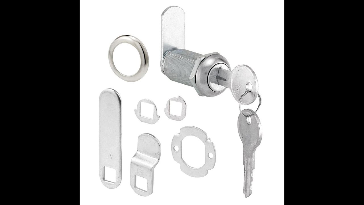 How to install a drawer lock (cam lock)