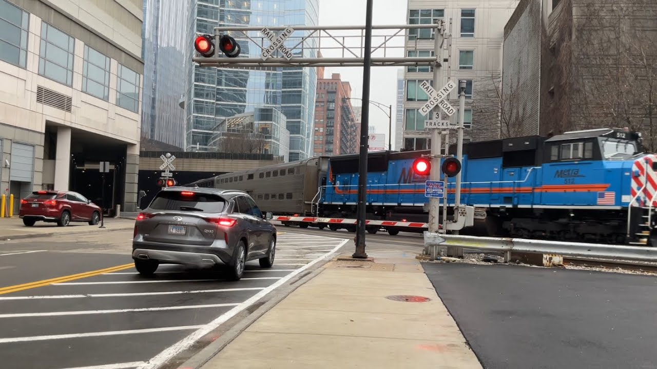 Canal St, Railroad crossing Chicago IL