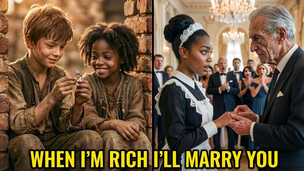 Billionaire Froze Seeing Black Maid's Ring – His Promise as a Poor Orphan 