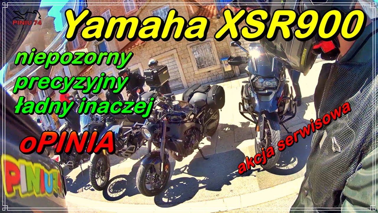 Yamaha XSR900 | oPINIA | Akcja serwisowa? | Porównanie z Tiger 800 Sport | MotoVlog