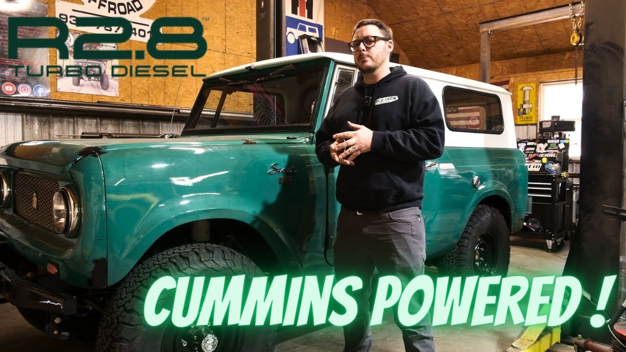 Cummins 2.8 заменил International Scout 80