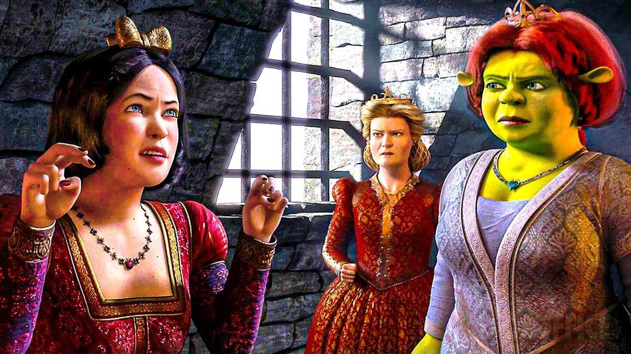 Fiona und die Prinzessinen brechen aus dem Gefängis aus | Shrek der Dritte | German Deutsch Clip